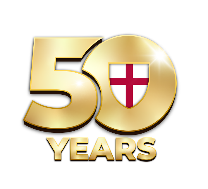 50 Years of Freedom logo
