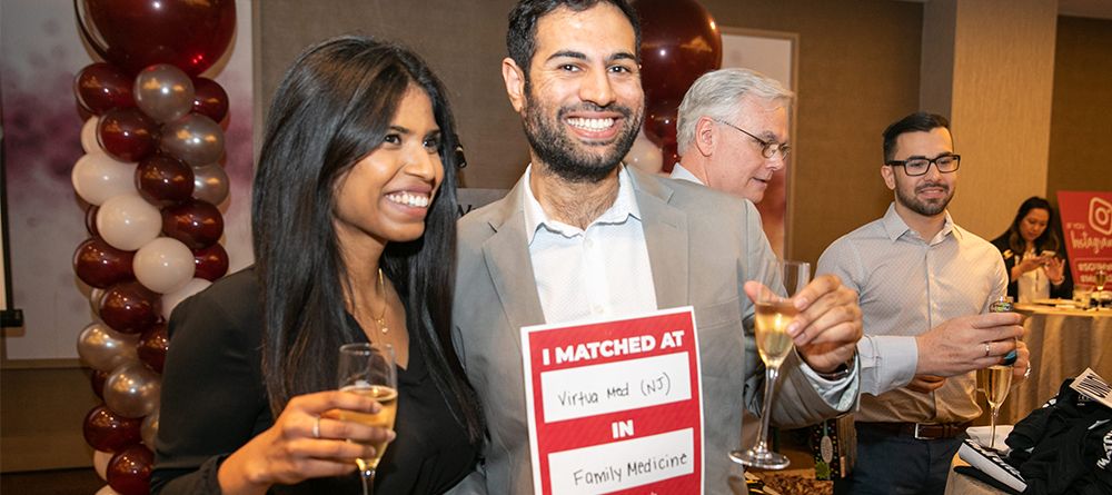 SGU Students celebrating Match Day