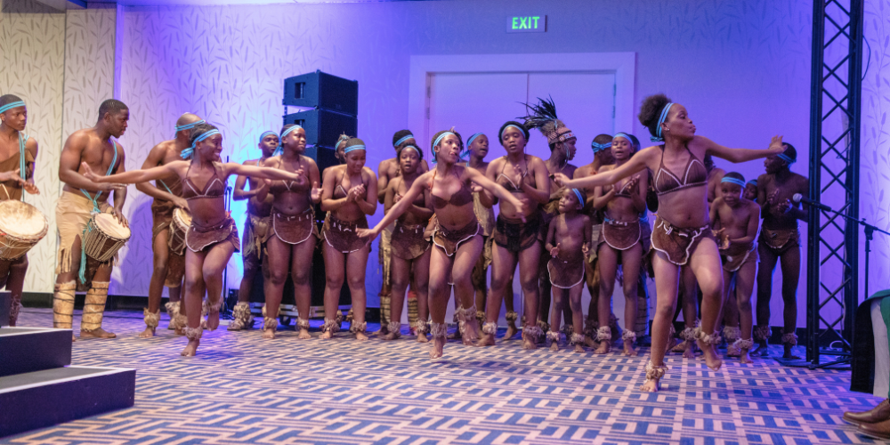 Mafitlhakgosi Traditional Dance Group at Botswana Commencement Ceremony