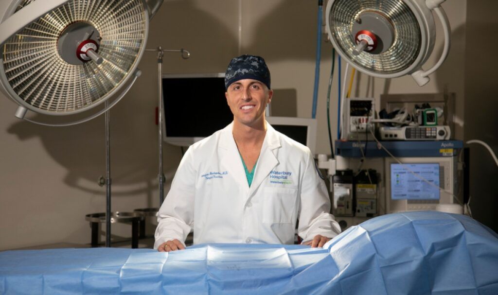 Georgios Mihalopulos MD '18 SGU alumnus surgical critical care physician portrait