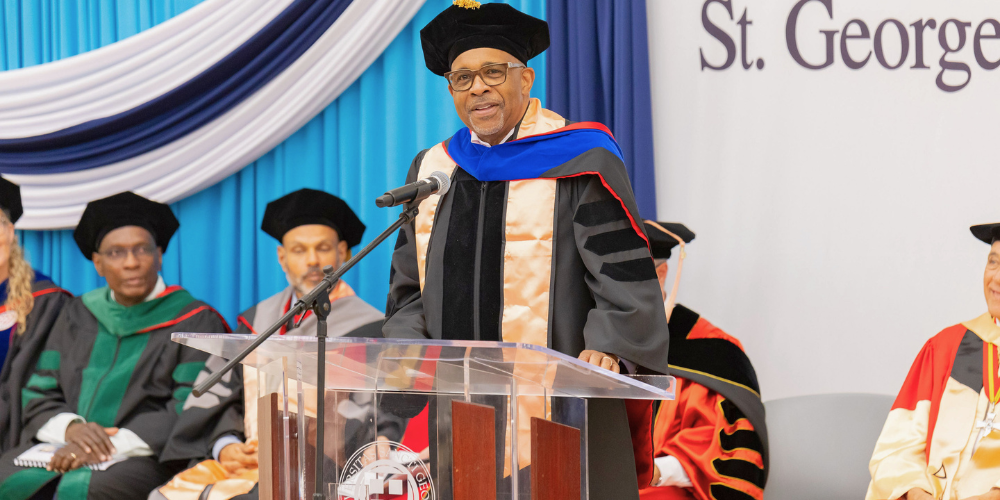Chancellor Nicholas Brathwaite at May 2026 Grenada Commencement Ceremony News