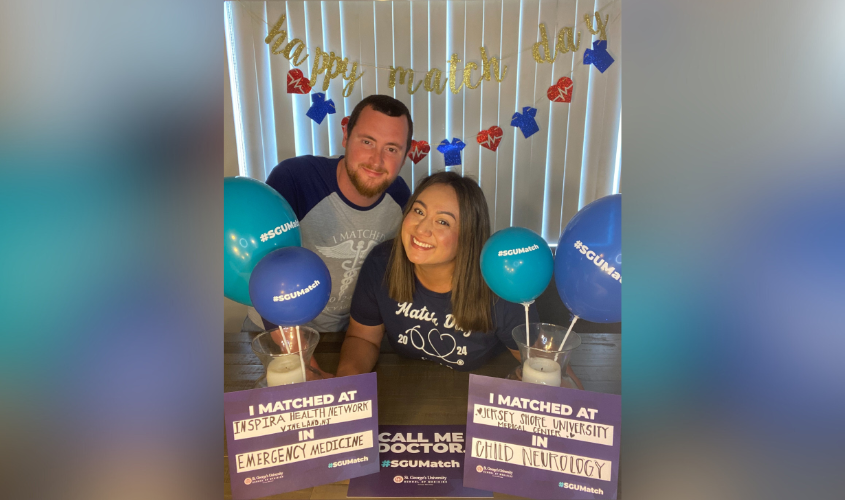 Melanie Espino-Canche and Andrew Cross