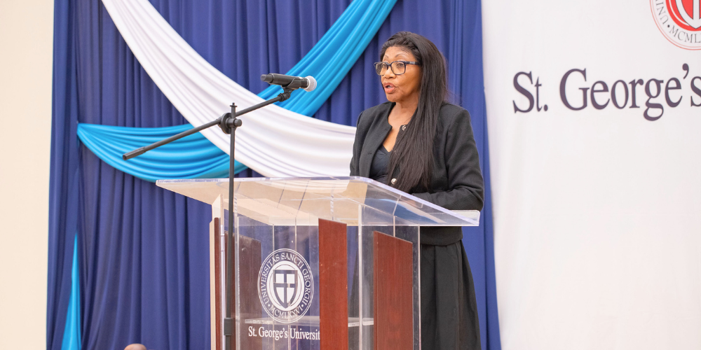 Nurse Jemma Cornwall at the 2026 SAS Nursing Induction Ceremony