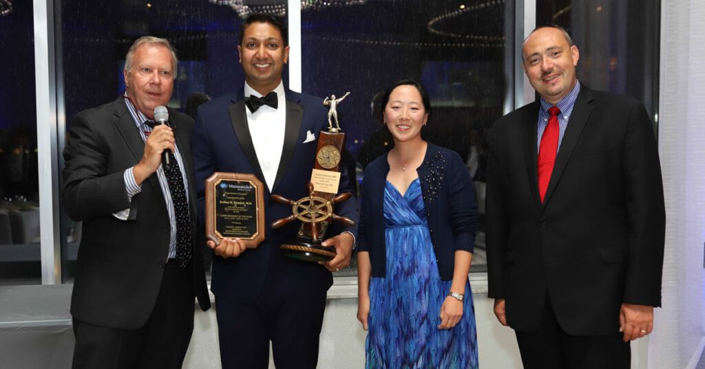 Dr. Joshua Ramjist, St. George's University alumnus, recognized as Chief Resident of the Decade