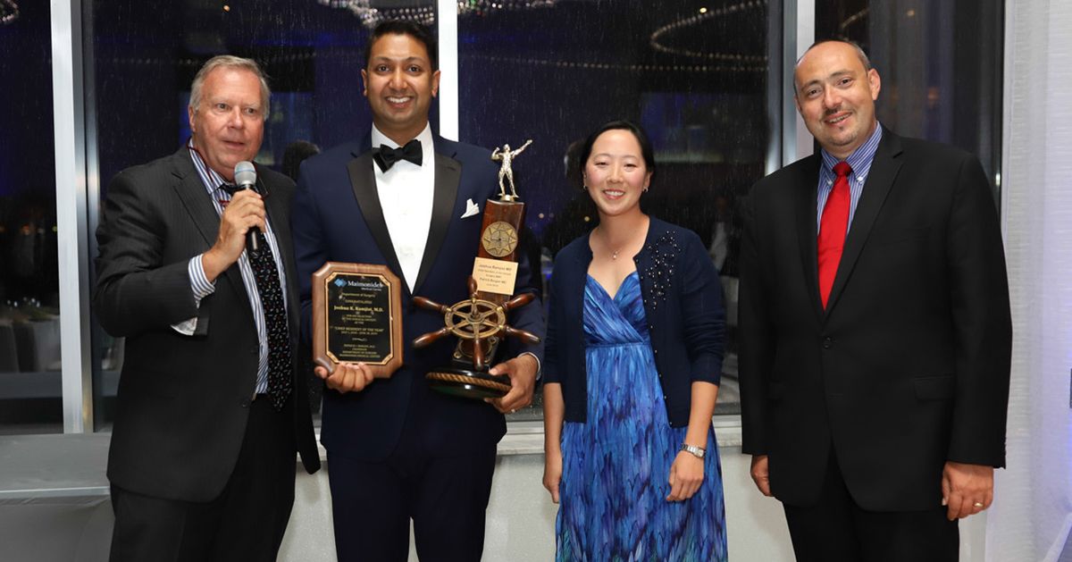 Dr. Joshua Ramjist, St. George's University alumnus, recognized as Chief Resident of the Decade News