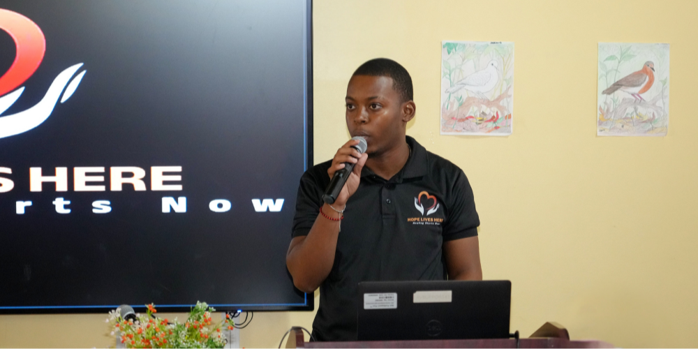 Daniel Louison, third-year SAS student at the SAS Events Management Class 2025 Handover Ceremony