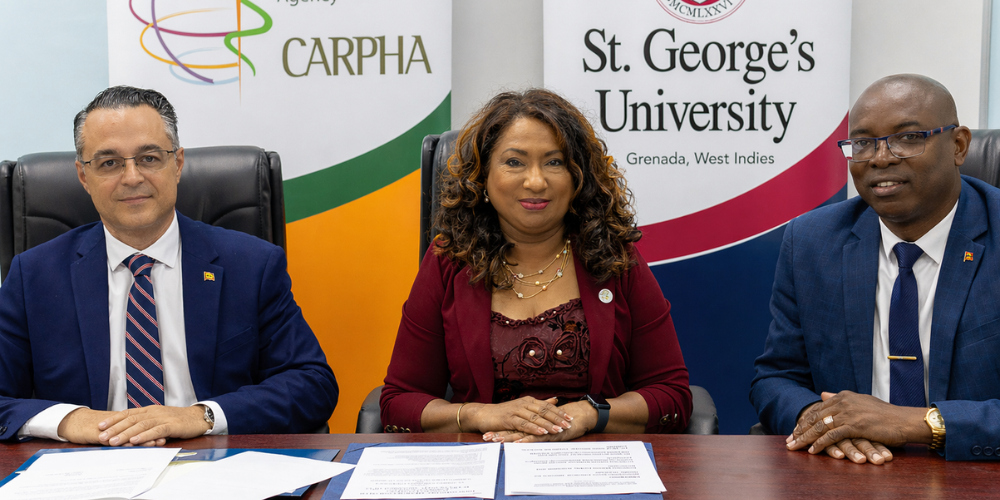 SGU and CARPHA Sign MOU to Expand Public Health Research and Training in the Caribbean