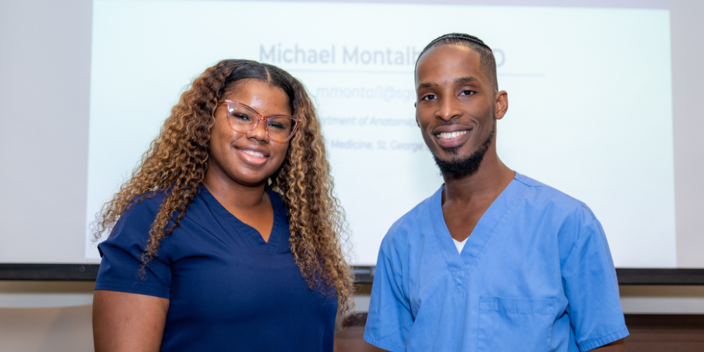 Grenadian physicians at SGU Ultrasound Workshop