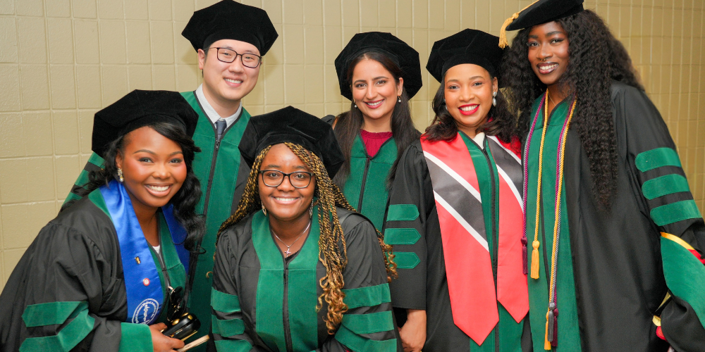 Grads at SOM Commencement in NYC 2026