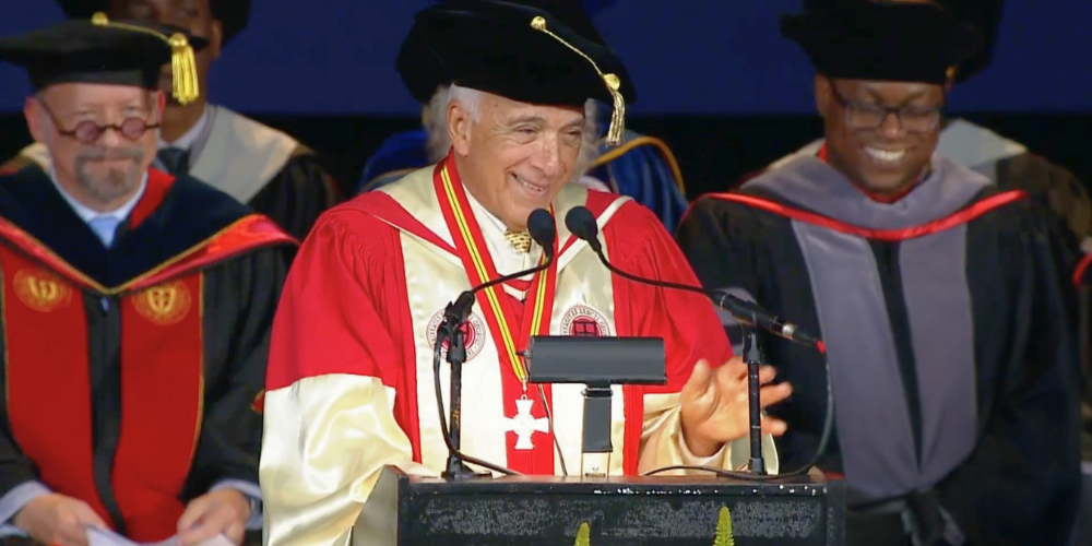 Chancellor Charles R. Modica at SVM Commencement in NYC 2026