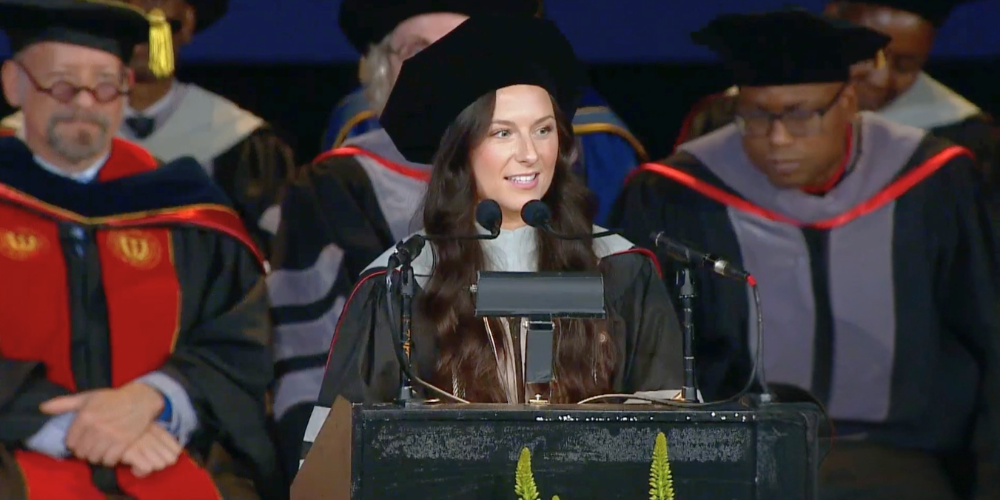 Daphne Harris, Class Speaker at SVM Commencement in NYC 2026