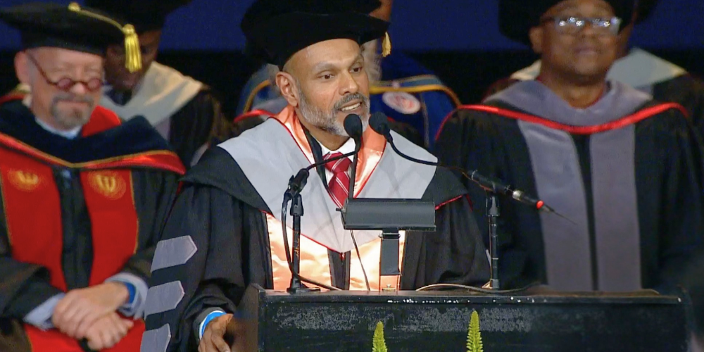 Dr. Satesh Bidaisee at SVM Commencement in NYC 2026