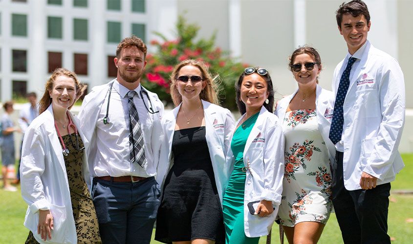 St. George’s University School of Veterinary Medicine White Coat Ceremony News