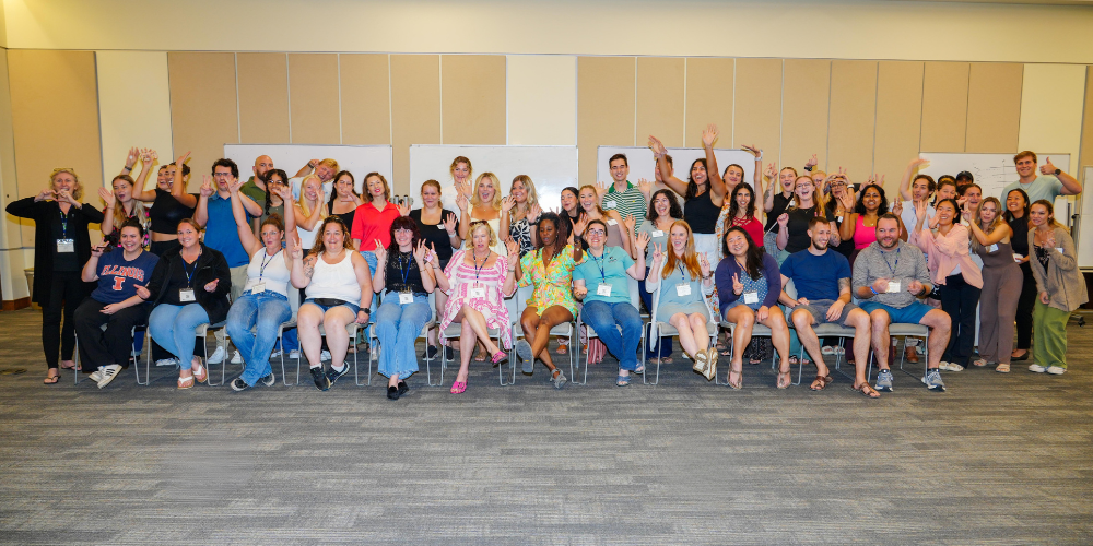 Attendees at the Student-Alumni Networking Social at VetBolus Conference 2025