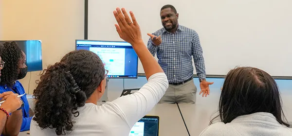 SGU Teacher in Classroom
