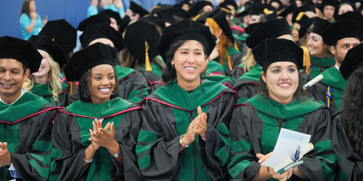New SGU graduates at commencement who understand the nuances of paying for med school