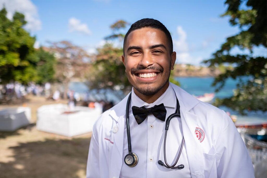 Undergraduate students on the BS/MD pathway at SGU