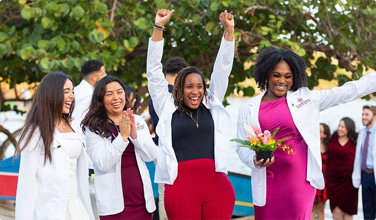 Graduates Celebrating