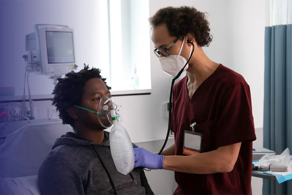 SGU grad with patient
