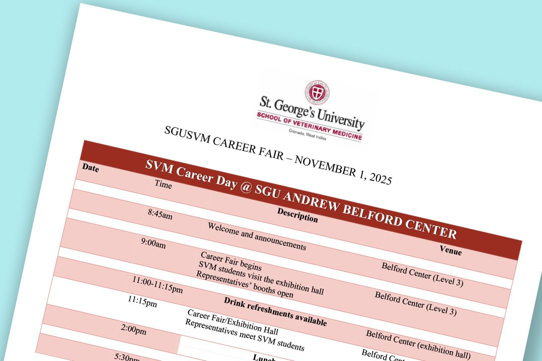 SVM Career Fair Schedule