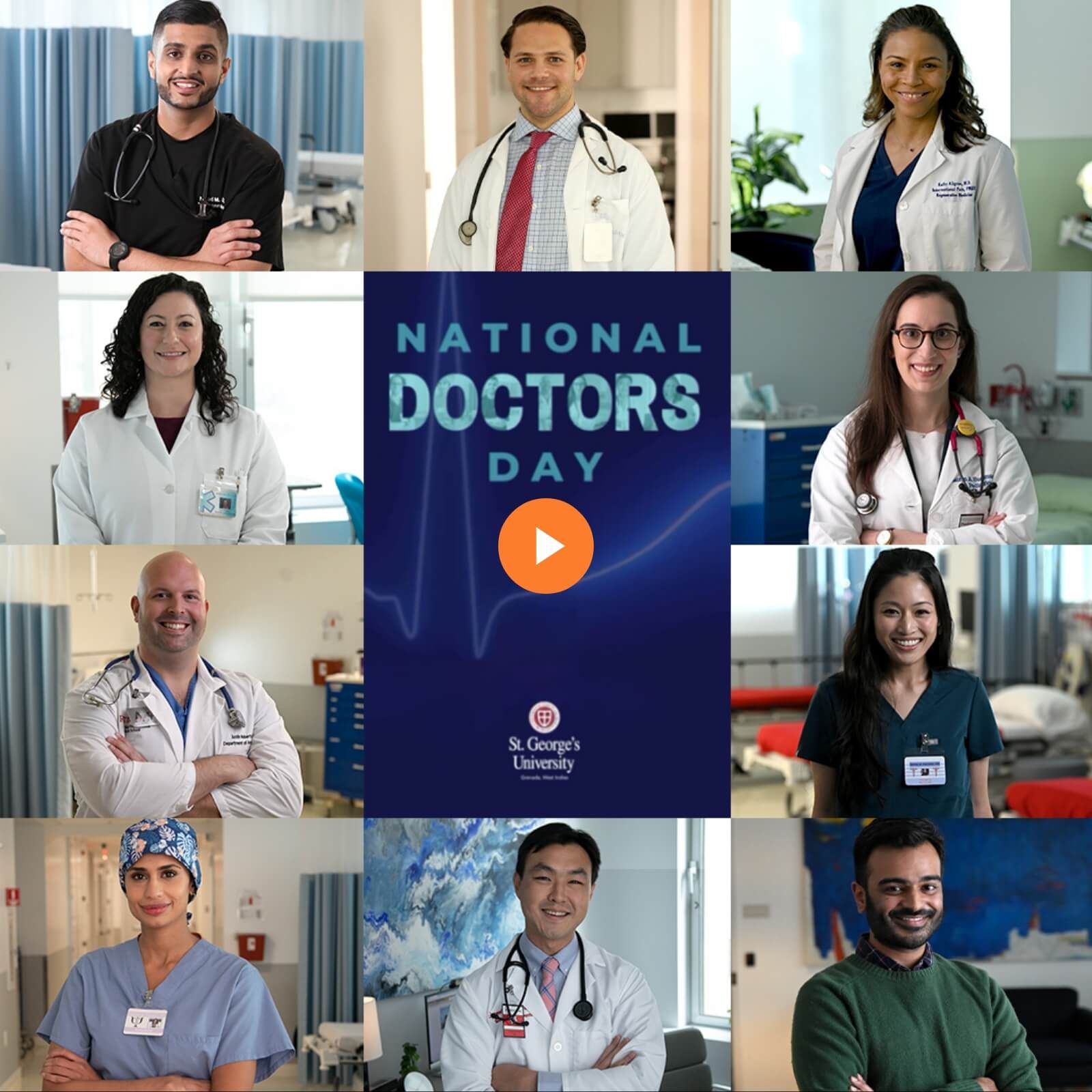 National Doctors Day instagram reel